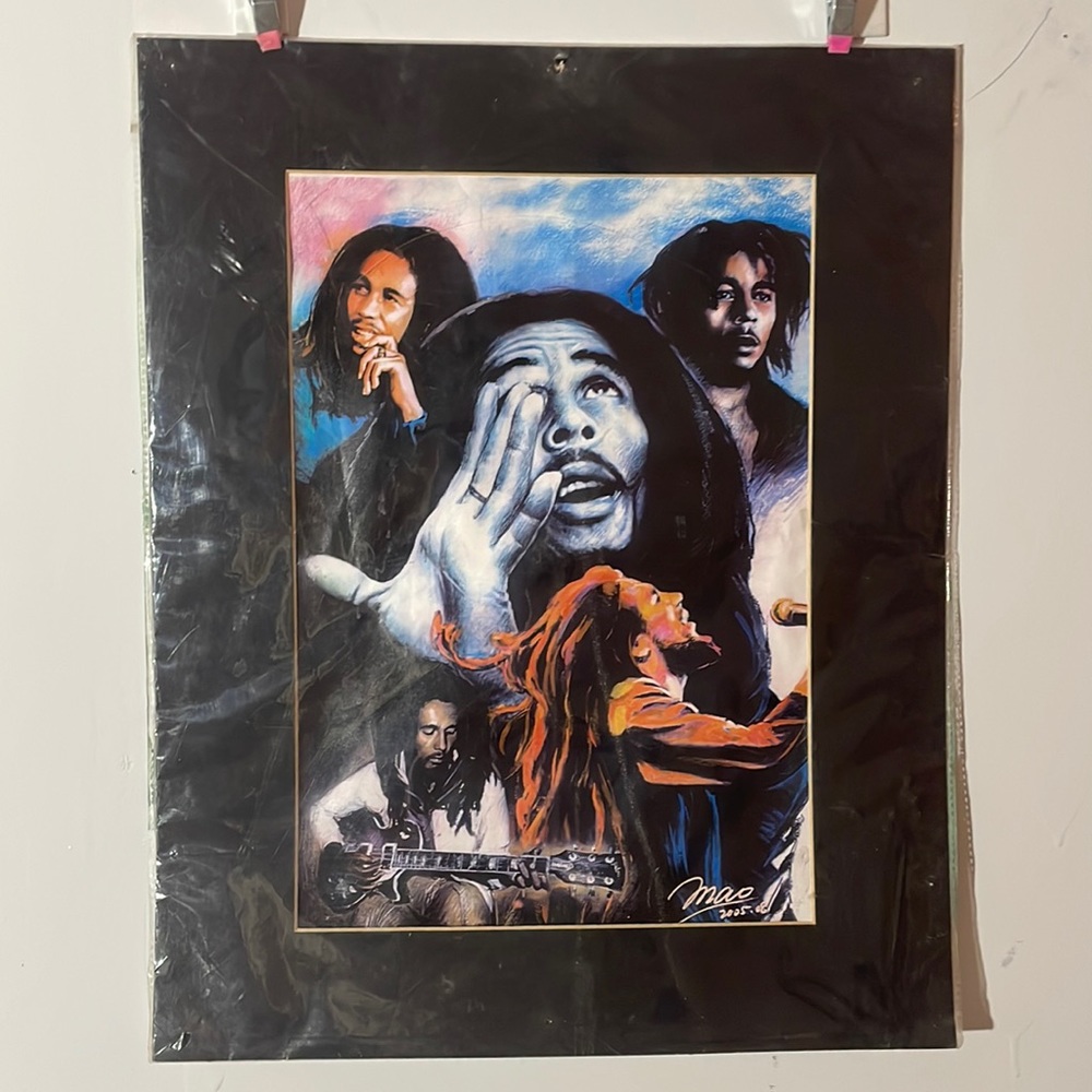 vintage Bob Marley poster